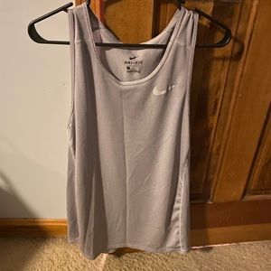 Grey nike tank